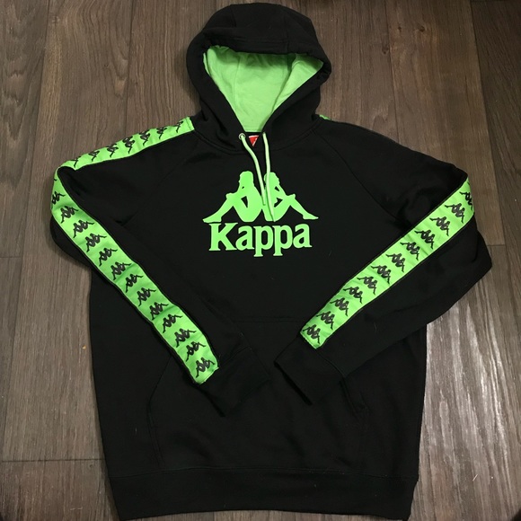 green kappa sweater